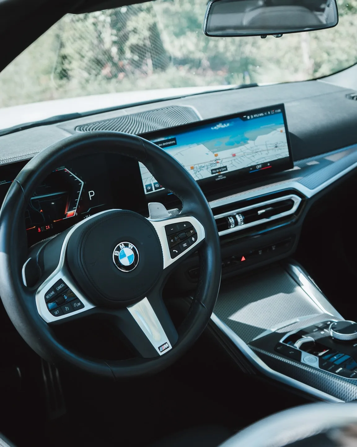 Intérieur BMW M440i, tableau de bord et écran
