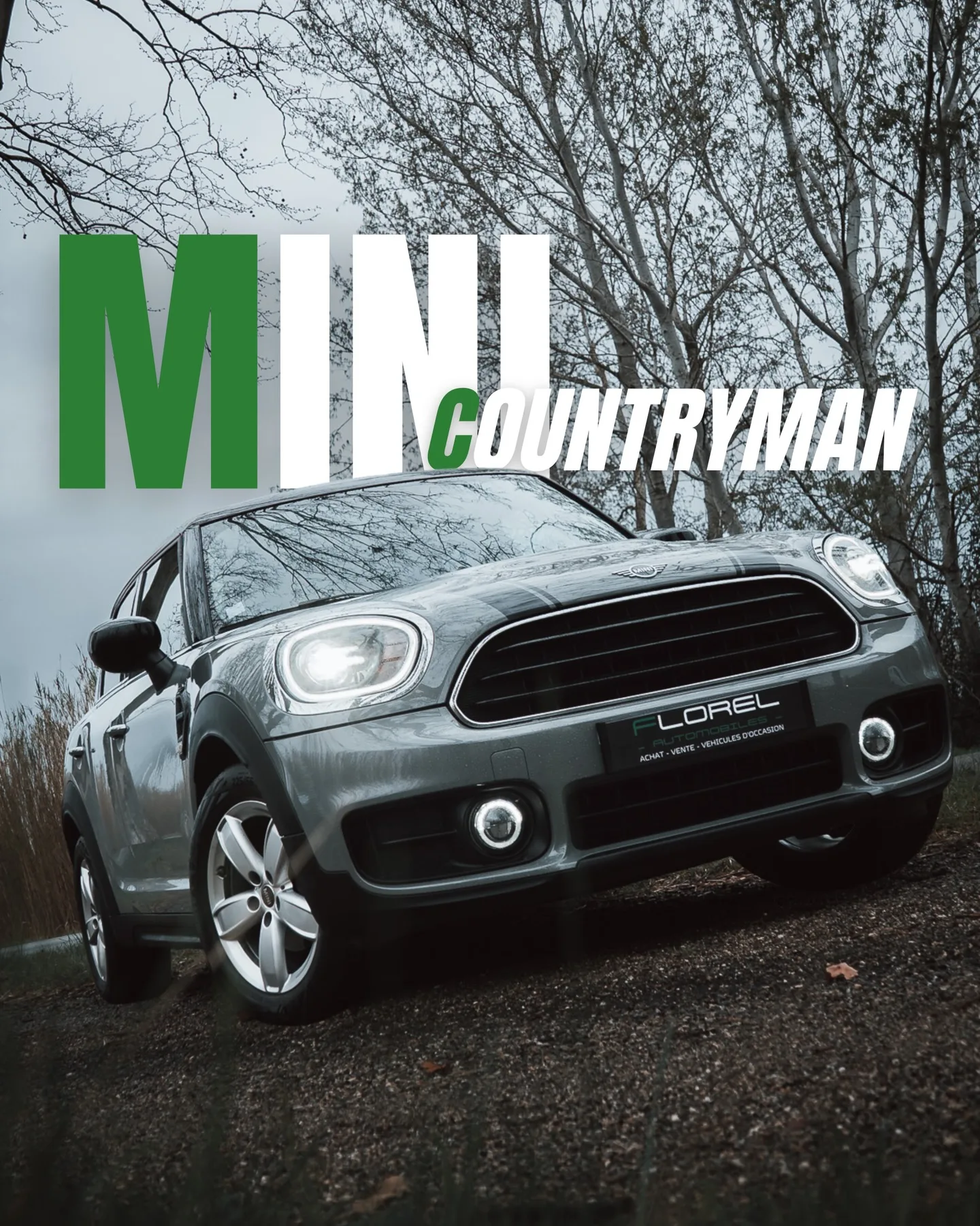 MINI Countryman Business Design gris, vue avant